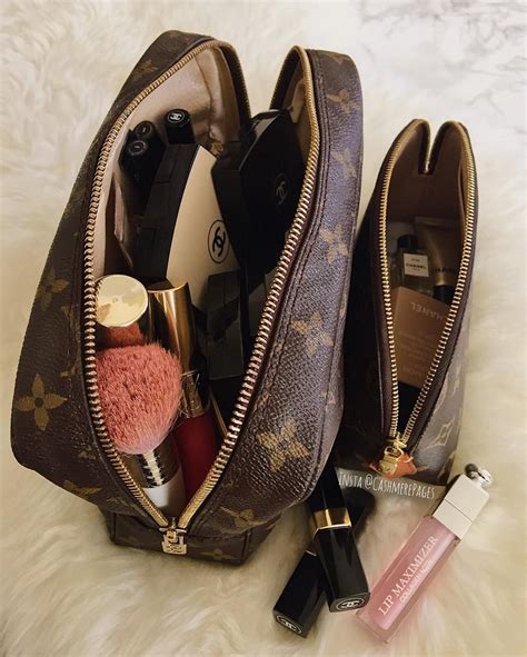 lv makeup bag set|louis vuitton vintage cosmetic bag.